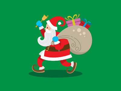 Santa vector Illustration