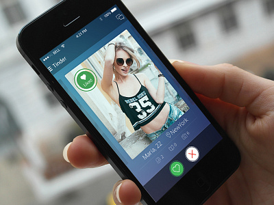 tinder ( love Addiction) App Concept