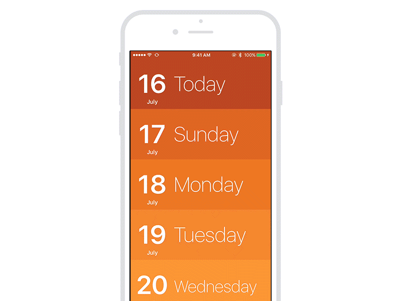 Yearly, Jump to a date calendar event ios month yearly