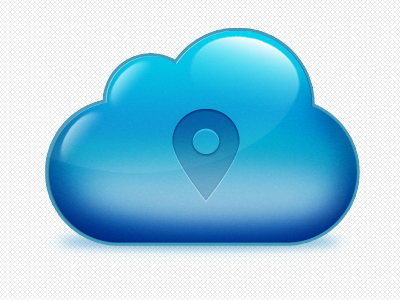 Cloud Locating blue cloud gps icloud icon location mac network share