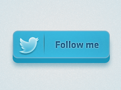 Twitter bird button chunky follow followme internet me network share social social network twitter