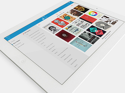 Digital library interface by Nelson on Dribbble