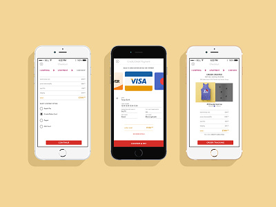 Checkout Process app apple checkout ecommerce ios iphone shop ui user interface