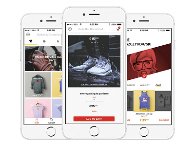 UI Kit app design ecommerce ios iphone shop store ui ui kit