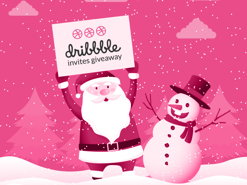 Invites Giveaway invites giveaway invite dribbble