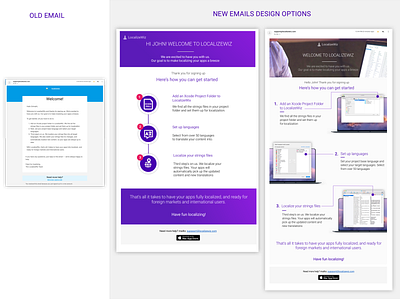 Welcome Email Redesign branding design sketch typography ui ux visual design