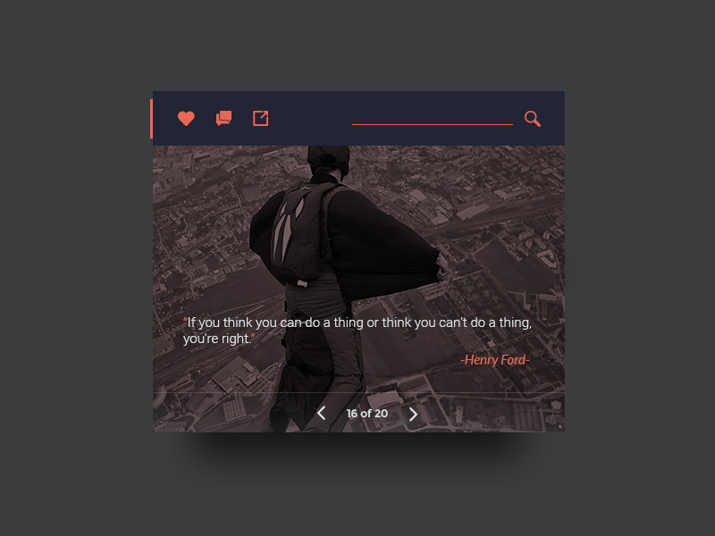 Author Quotes Ui by José Polanco on Dribbble