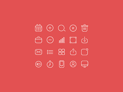 Rounded Icons icons rounded ui ux