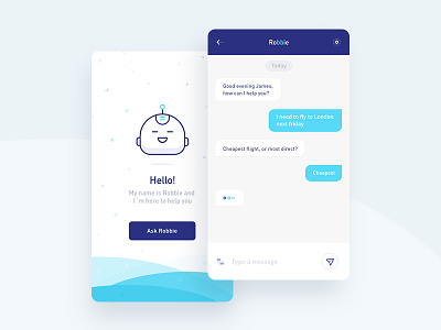Robbie - Chatbot app character chatbot