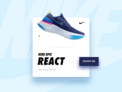 Product Ui Concept nike product concept product ui concept running