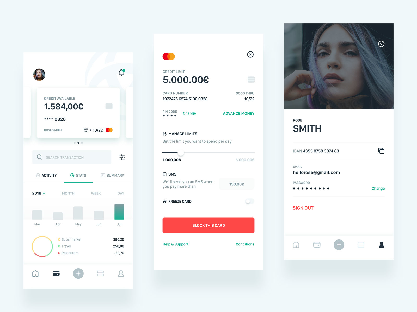 Triodos Bank App Concept II by José Polanco on Dribbble