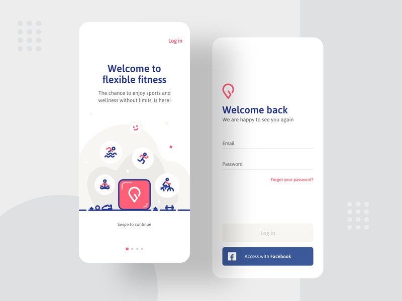 & Login by José Polanco on Dribbble