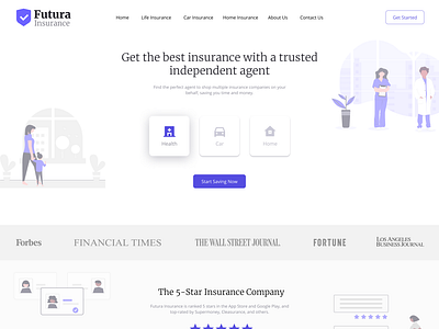 Insurance Website