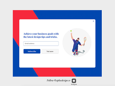 A Popup Window UI Design With Illustration aplusdesign aplusdesign.co artist beautiful daily 100 challenge daily ui daily ui 016 daily ui challange dailyui design digital artist illustration ui ui design ui design challenge ui designer