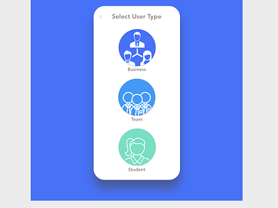 Select User Type