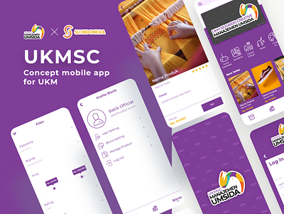 UI UKMSC Mobile Apps Design art branding design ecommerce icon illustration marketplace marketplace app store ui ux xd design