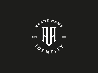 AA apparel brand identity brand name branding brandmark business business logo clothing company identity letter lettering logo modern logo monogram monogram logo symbol typography