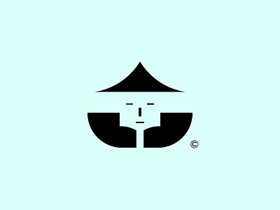 Asian Face of Master - Logo Concept asian brand identity branding brandmark business business logo company design face identity illustration logo minimalist logo modern logo monogram nft symbol