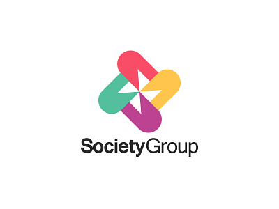 Society Group brand identity branding brandmark business business logo company design emblem initial logo logotype minimal minimalist logo modern logo monogram society symbol type vector wordmark