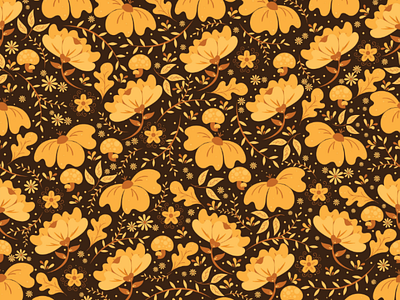 Floral Seamless Pattern 2 art design illustration pattern pattern art pattern design seamlesspattern vector
