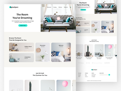 Furniture Web Design.Interor Decor Web design design ui uidesign uiux uiuxdesign ux uxdesign visual design web webdesign