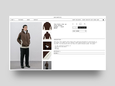 LWC: Product Details Page design digital graphic design ui ux web design
