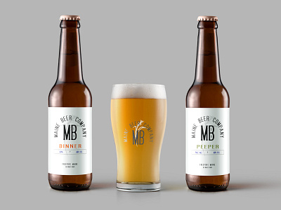 Maine Beer Company: Label Design beer beer branding beer label branding design graphic design illustration label design logo package design typography