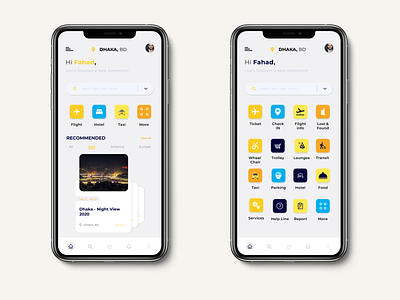 Travel Mobile APP UI Design