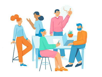 Teamwork by zara magumyan on Dribbble