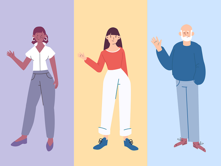 Characters by zara magumyan on Dribbble