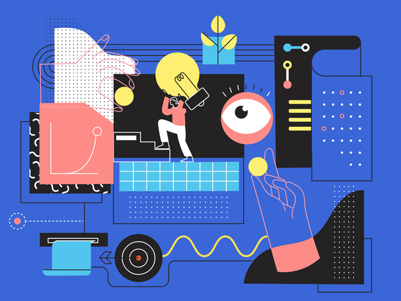 Editorial illustration for online magazine by zara magumyan on Dribbble