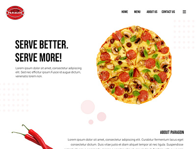 Restaurant Website branding creative data design food restaurant ui ux web website