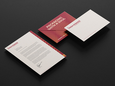 Branding for Yash Pakka brand branding envelope identity india letterhead packaging red soul stationary design stationary mockup visual language yellow