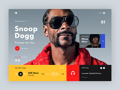 Promise you this clean layout modern mondrianizm typography ui ux web webdesign