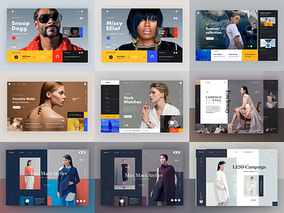 My top 9 of 2018 by Dawid Tomczyk on Dribbble