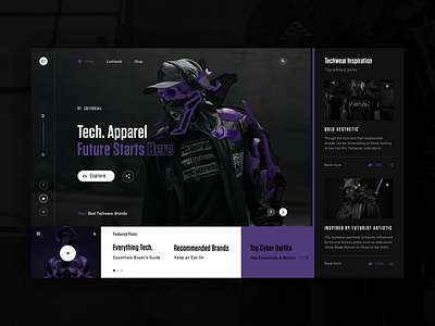 The Future Starts Here by Dawid Tomczyk on Dribbble