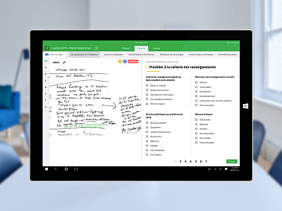 Microsoft Surface app for pharmacy inspectors microsoft surface notes pharmacy ux windows