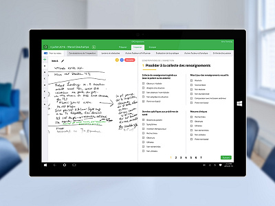 Microsoft Surface app for pharmacy inspectors microsoft surface notes pharmacy ux windows
