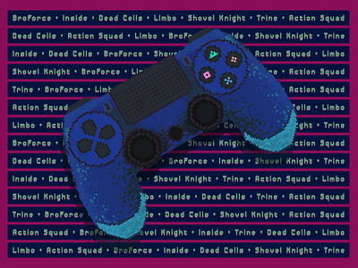 Pixelart PlayStation Controller