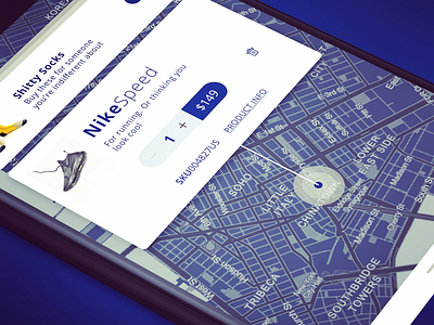 Shop app design interface ios location map map shop maps shop shopping ui ux
