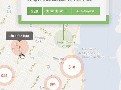 Map Data Visualisation data flat design google maps googlemaps map map data map marker map markers map prices map rating map ratings map zoo map zoom maps
