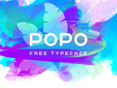 Popo Font - Freebie download font free freebie fresh typeface uiux