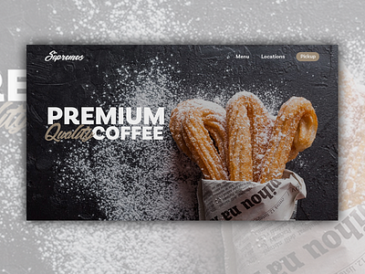 Coffee Web Design