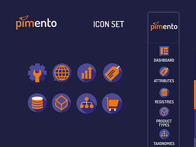 Pimento Icons Design