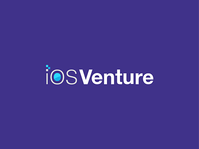 ios venture logo creative logo design ios ios logo logo logo design software logo tech logo venture