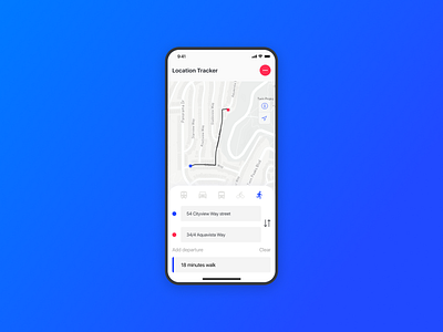 Daily UI #020 – Location Tracker