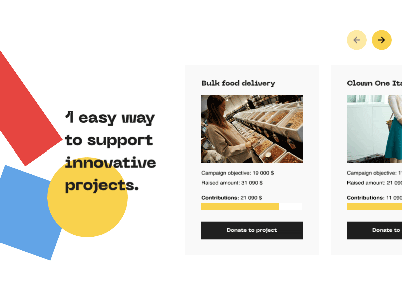 Daily UI #032 – Crowdfunding Campaign