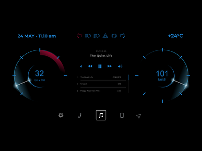 Daily UI #034 – Car Interface