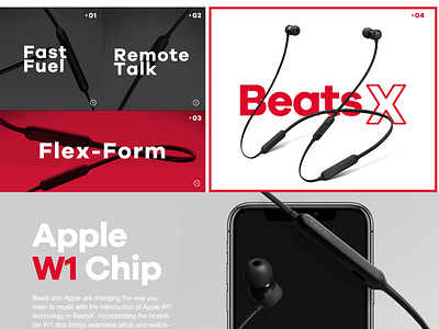 Beats Redesign2 design illustration ui web website