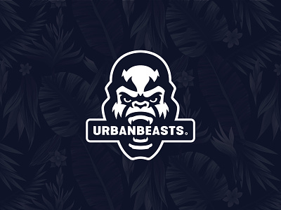 Urban Beasts Visual Identity branding george serediuc gorilla illustration urban jungle visual identity